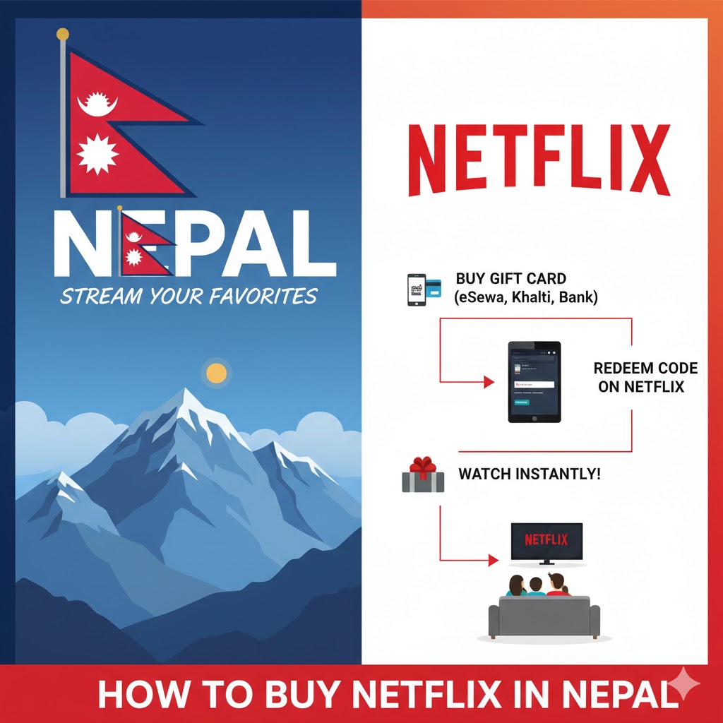 How to Buy Netflix in Nepal - Step-by-Step Guide 2025